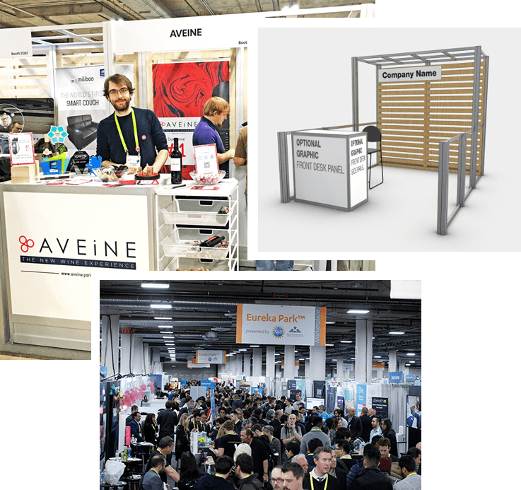 Montage CES Stand