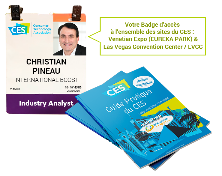Pack CES Visiteur Partez au CES 2025 avec International Boost